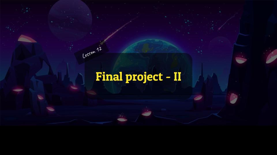 Intro to Text-Based Programming lesson 12