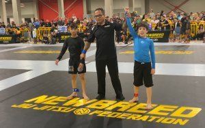 Champion martial arts athlete