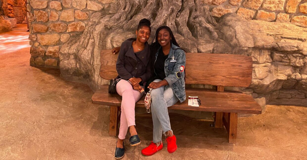 Coding Teacher Lauren and Mom