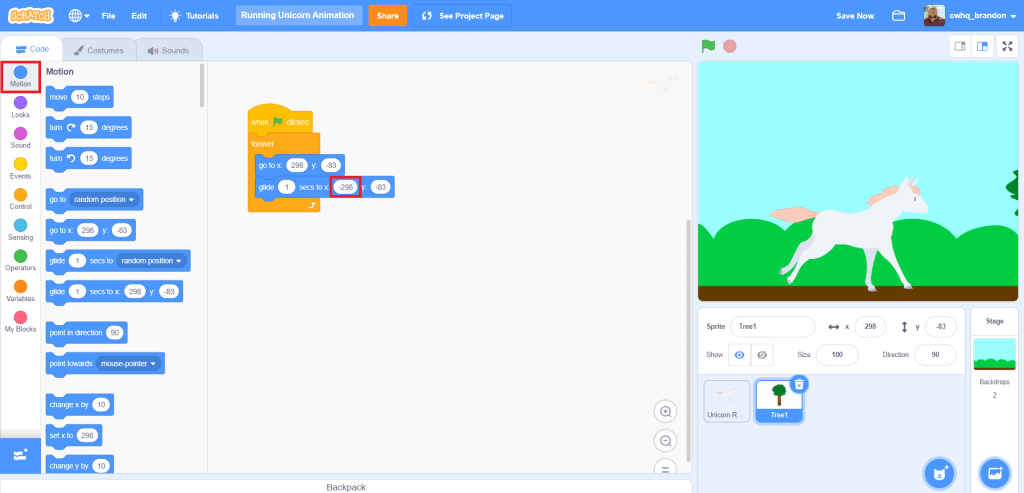 scratch animation bonus step 5