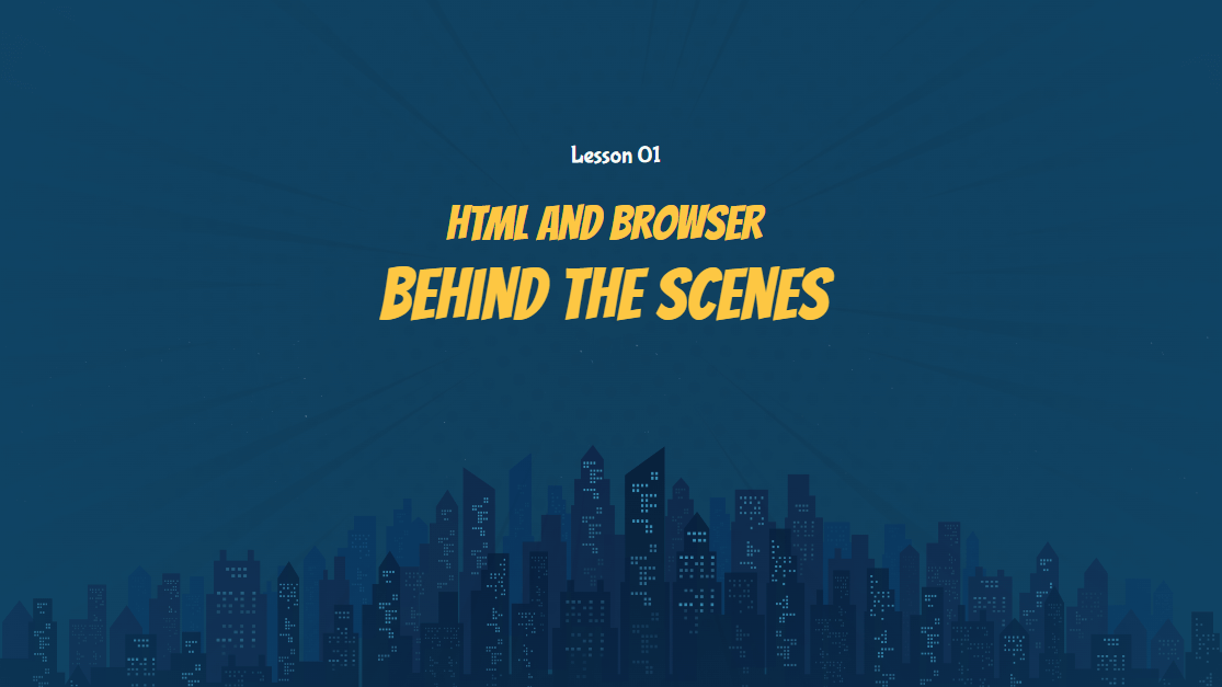 HTML CSS coding lesson 1