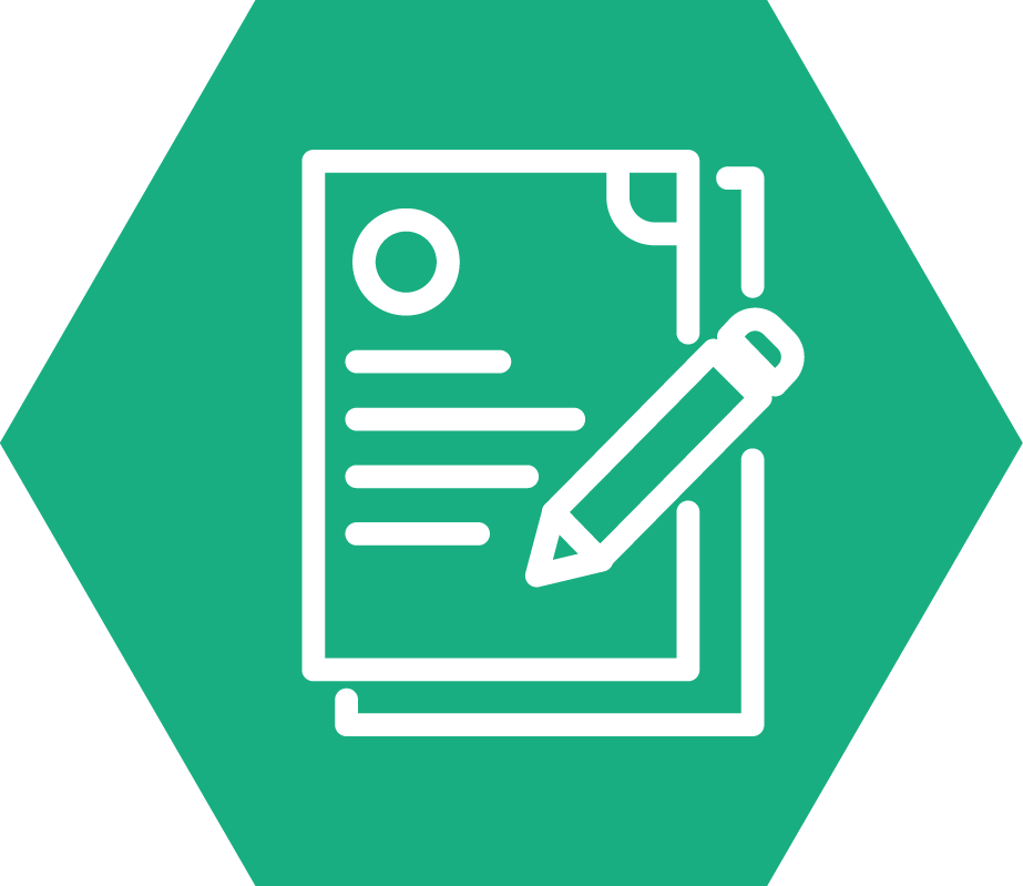 Written communication icon