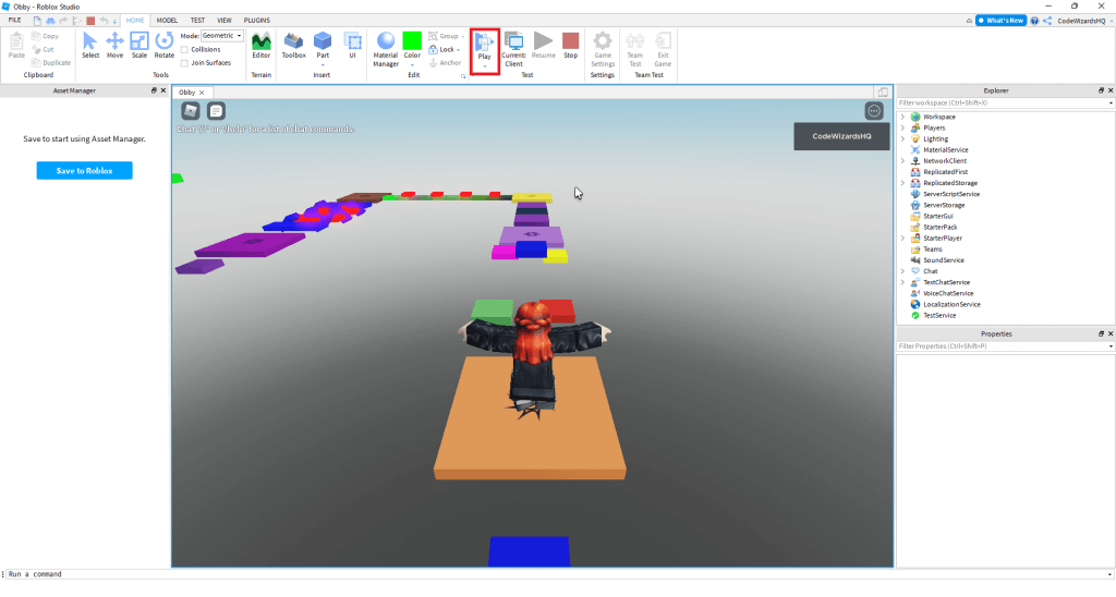 Make a roblox obby game step 10