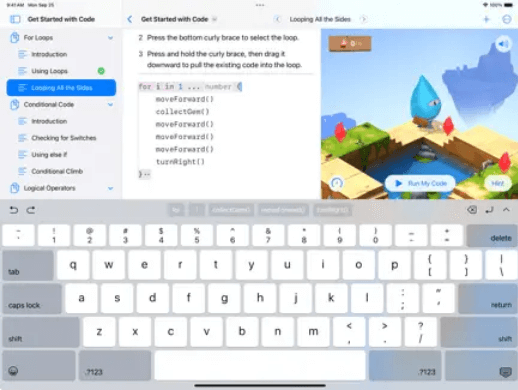 Swift kids coding app 2